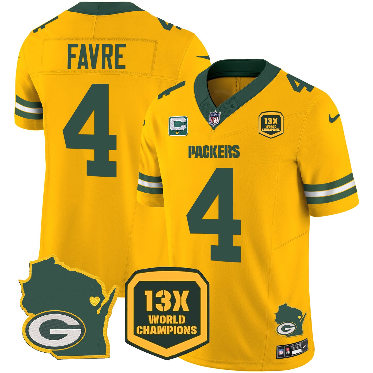 Gold - Brett Favre