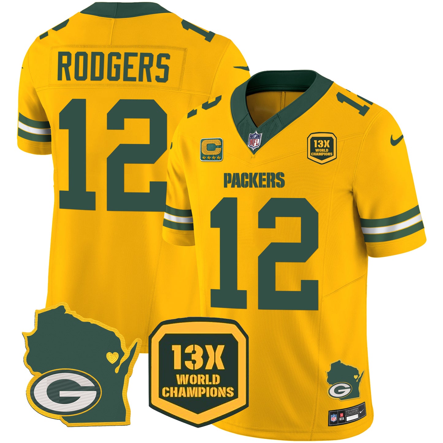 Gold - Aaron Rodgers