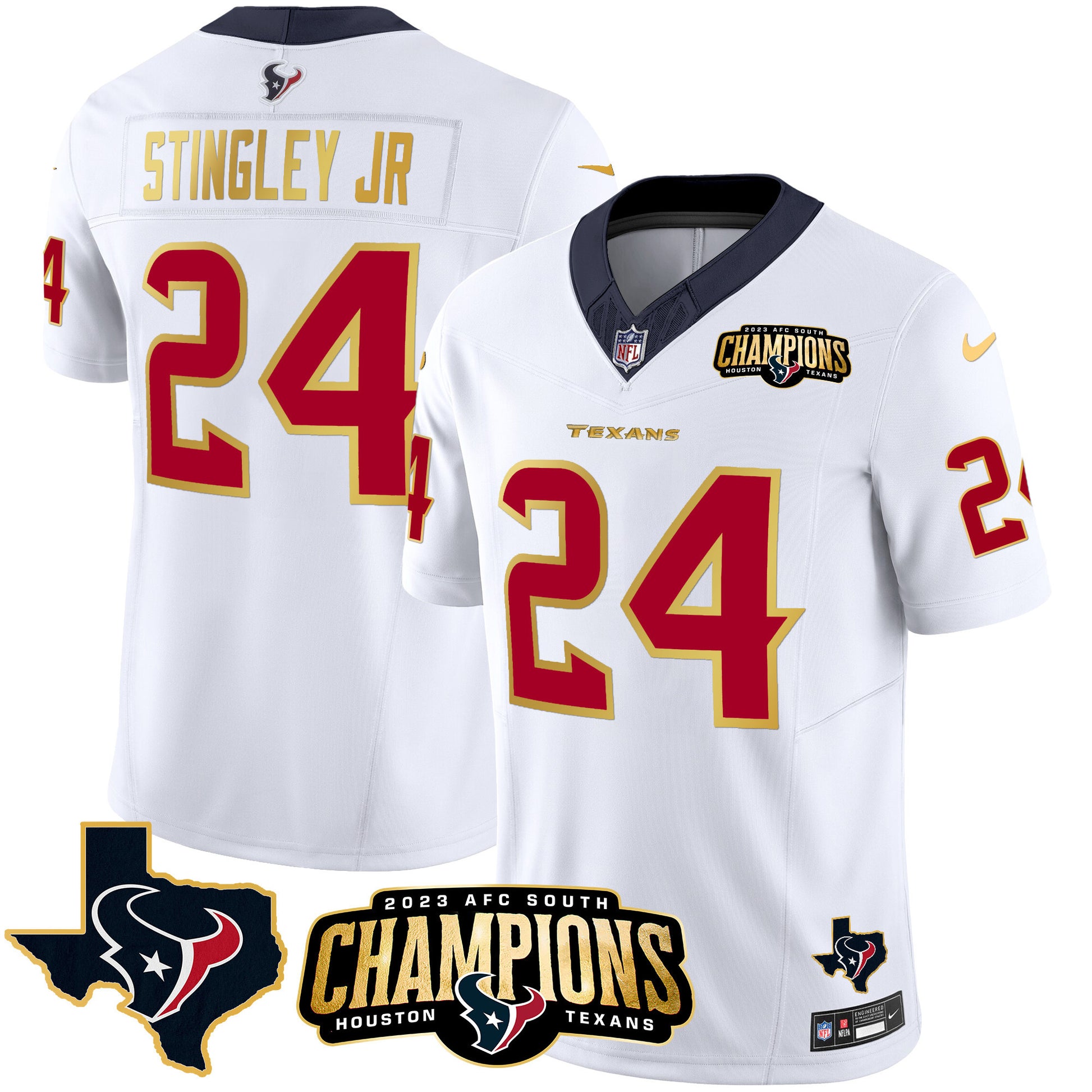 White - Derek Stingley Jr.