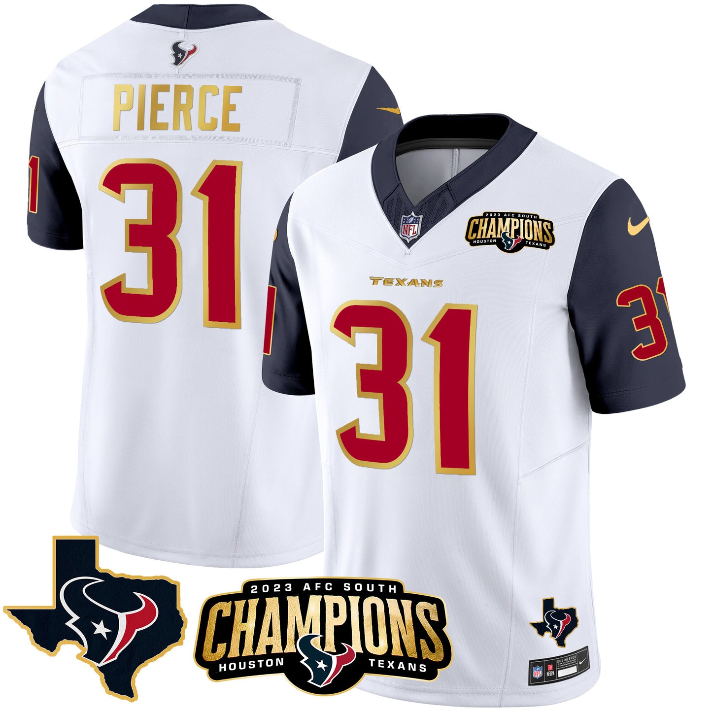 Navy Sleeves - Dameon Pierce