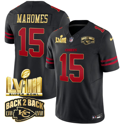 Gold Trim - Patrick Mahomes