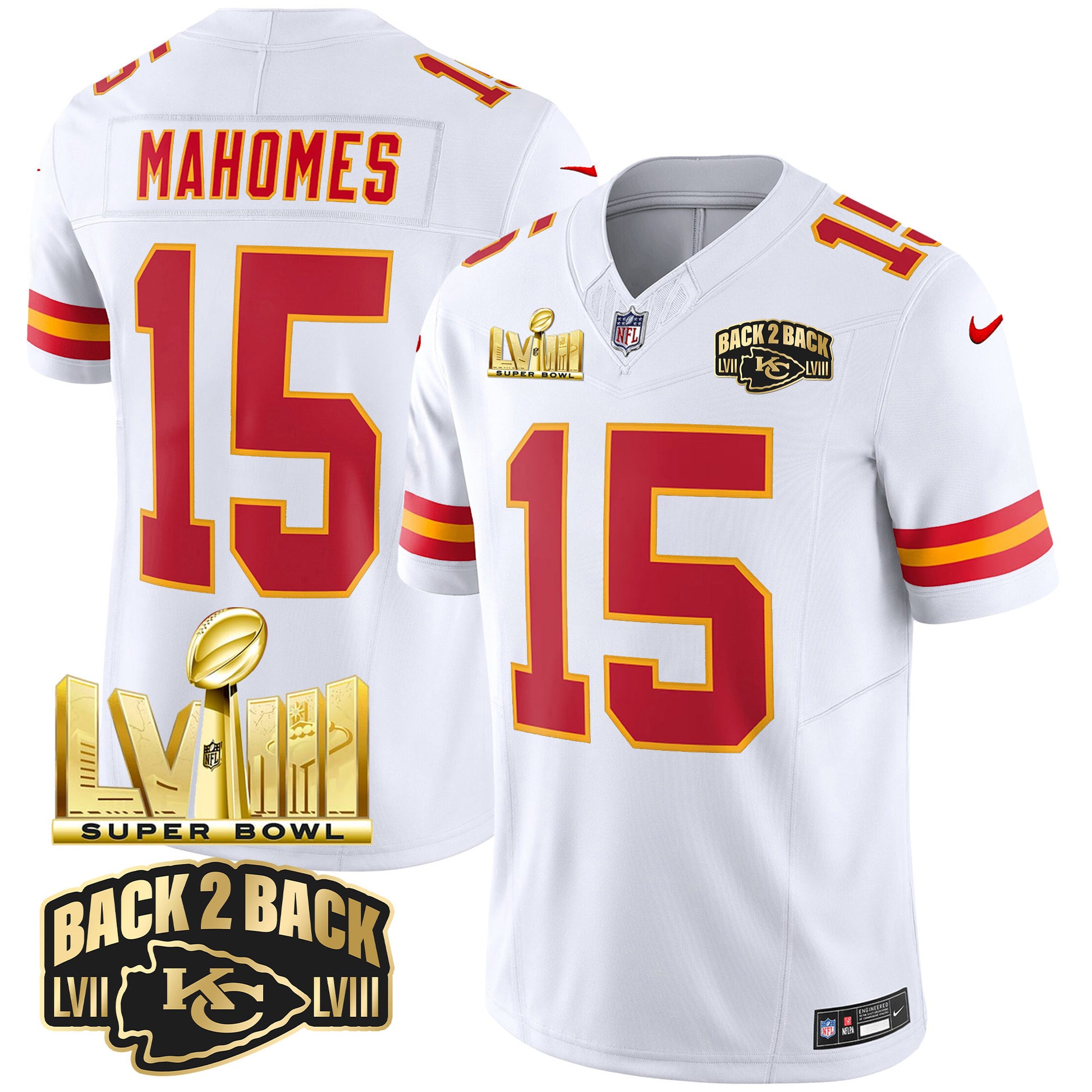 White - Patrick Mahomes
