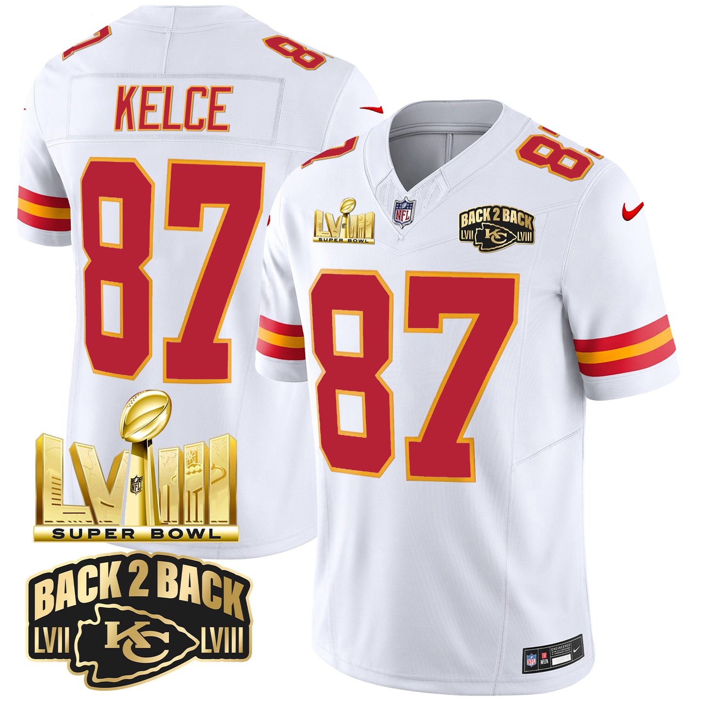 White - Travis Kelce