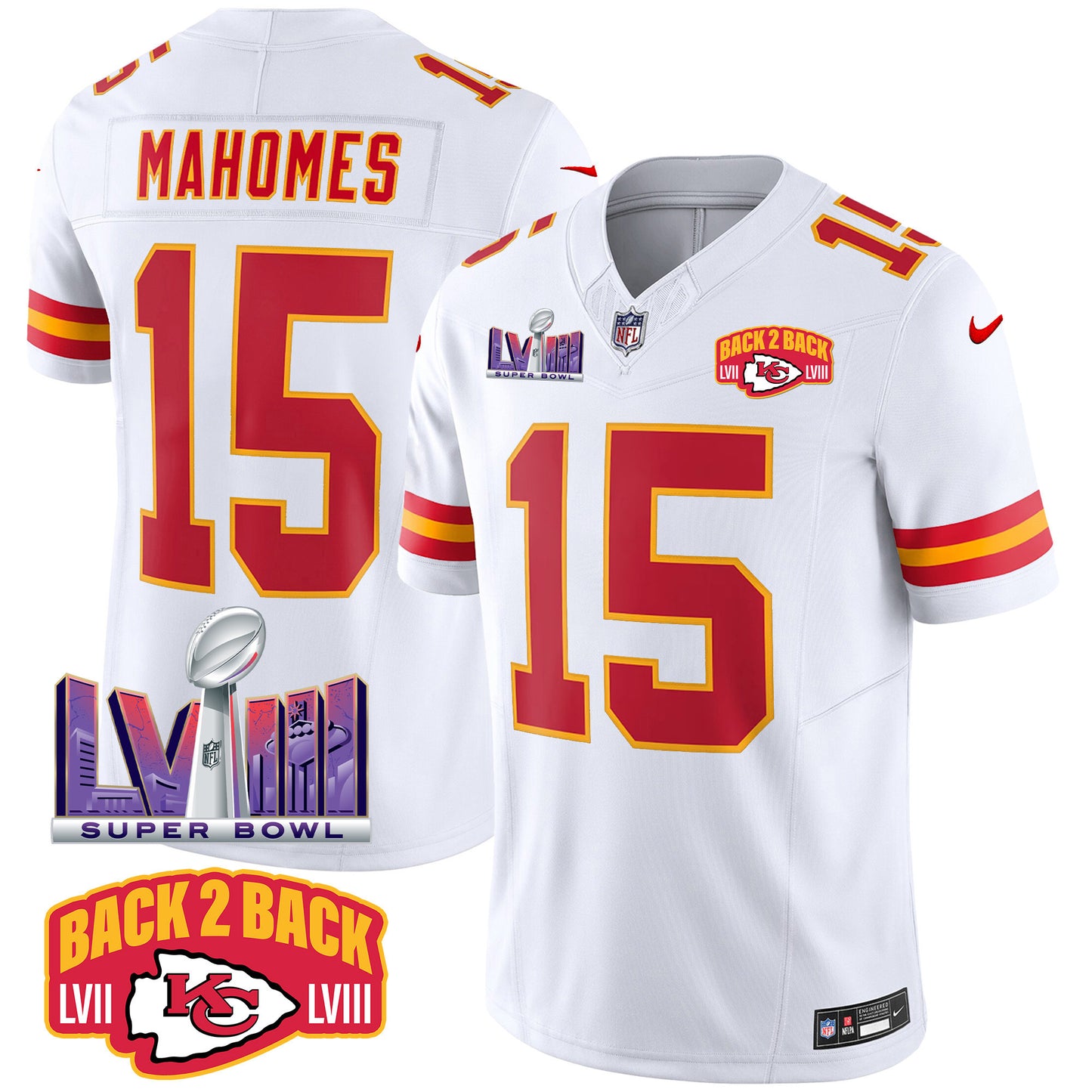 White - Patrick Mahomes