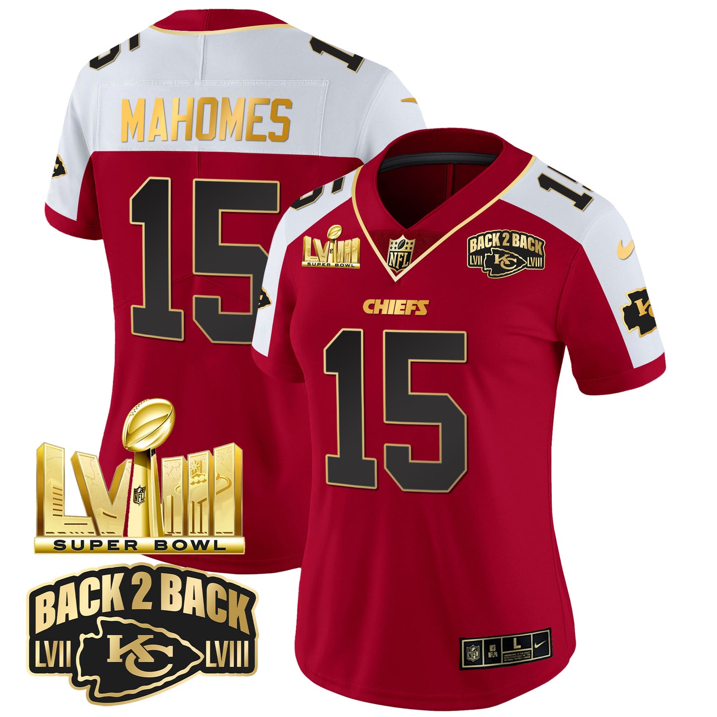 Red Alternate - Patrick Mahomes