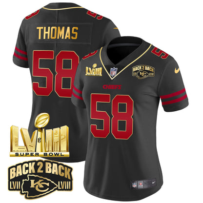 Gold Trim - Derrick Thomas
