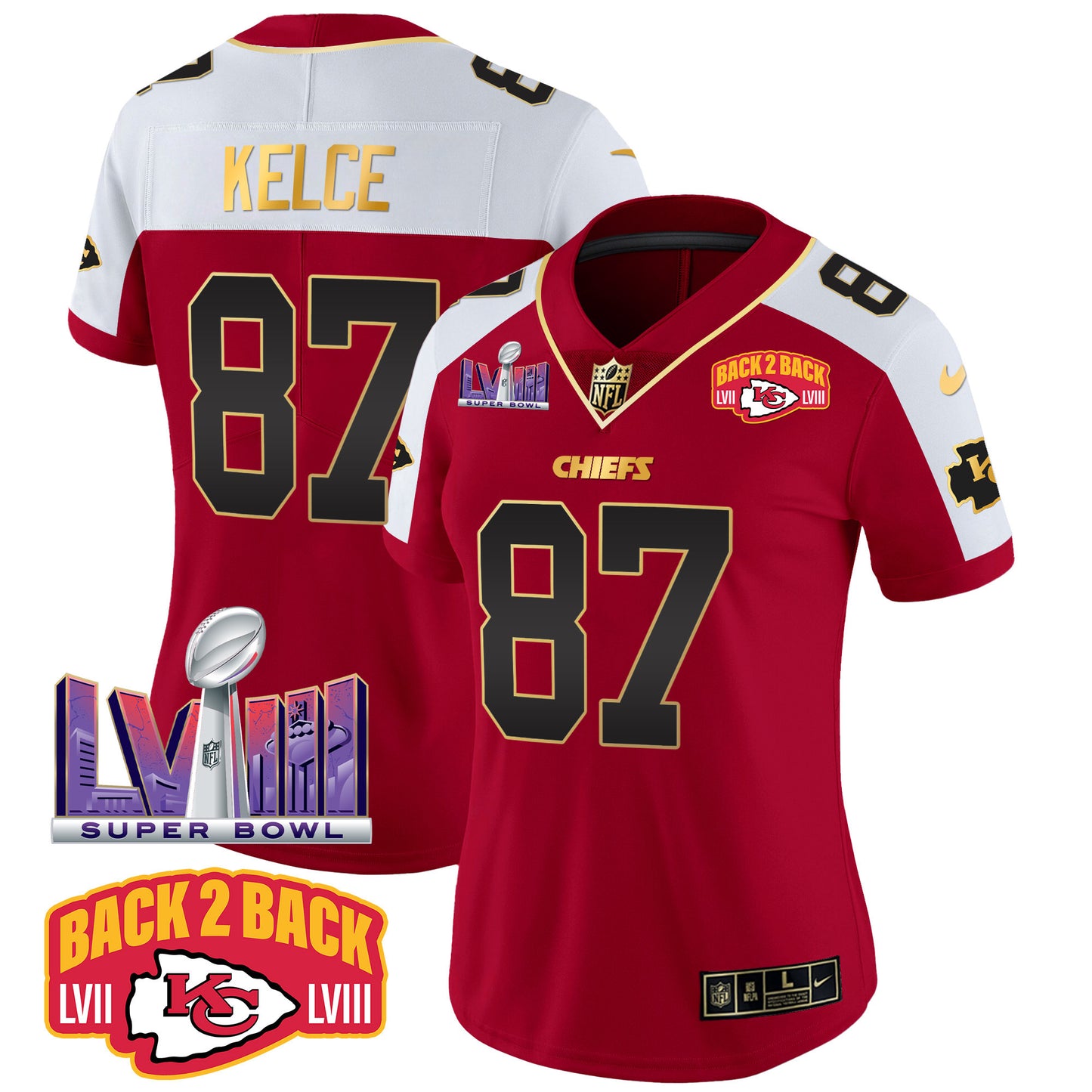 Red Alternate - Travis Kelce