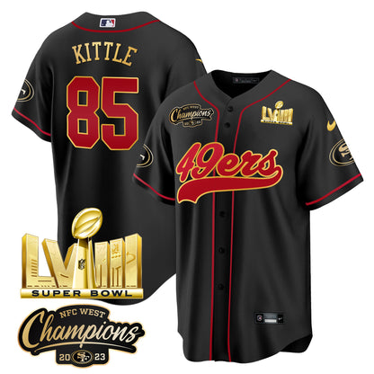 Black Gold Trim - George Kittle