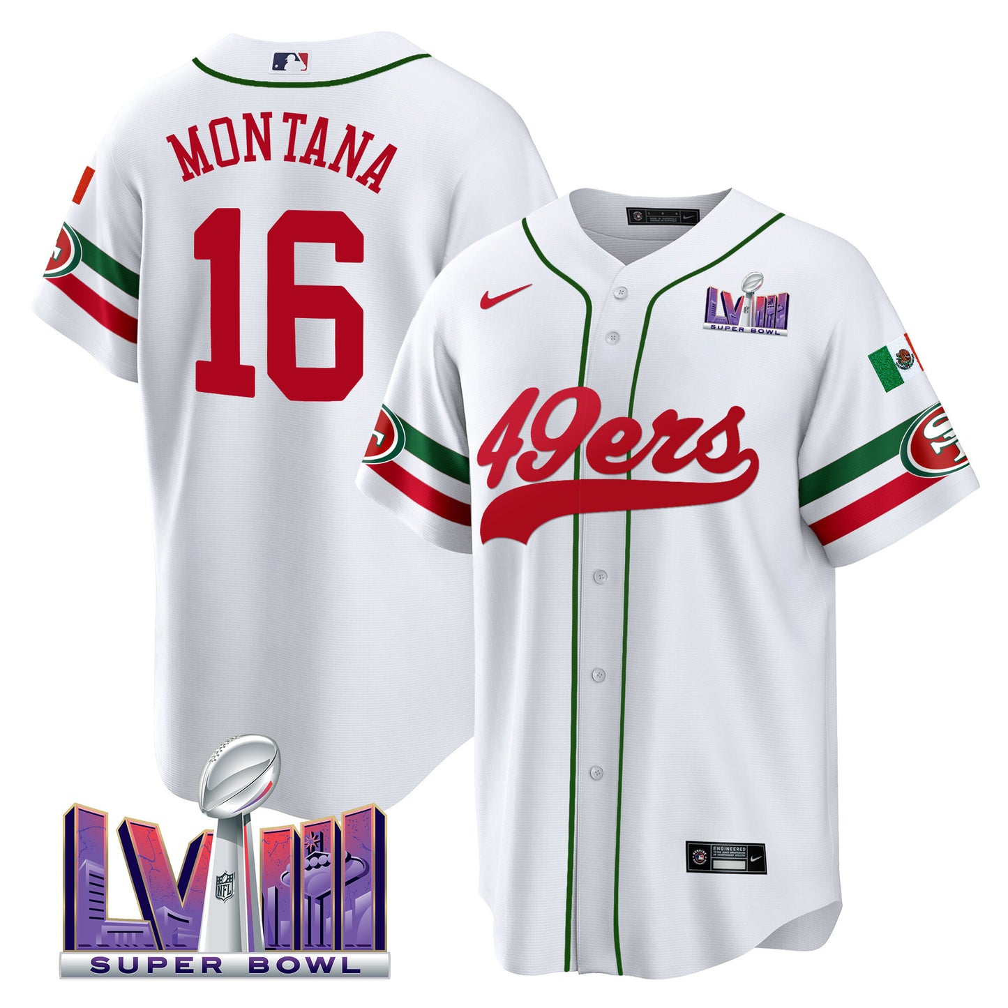 White - Joe Montana