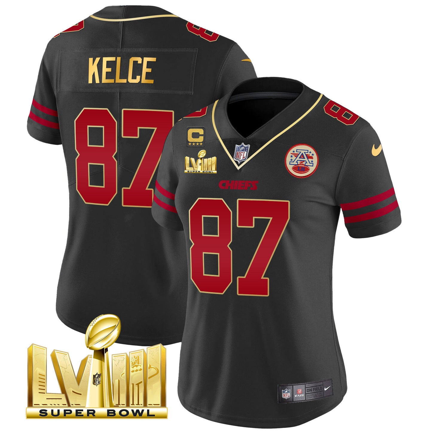 Gold Trim - Travis Kelce