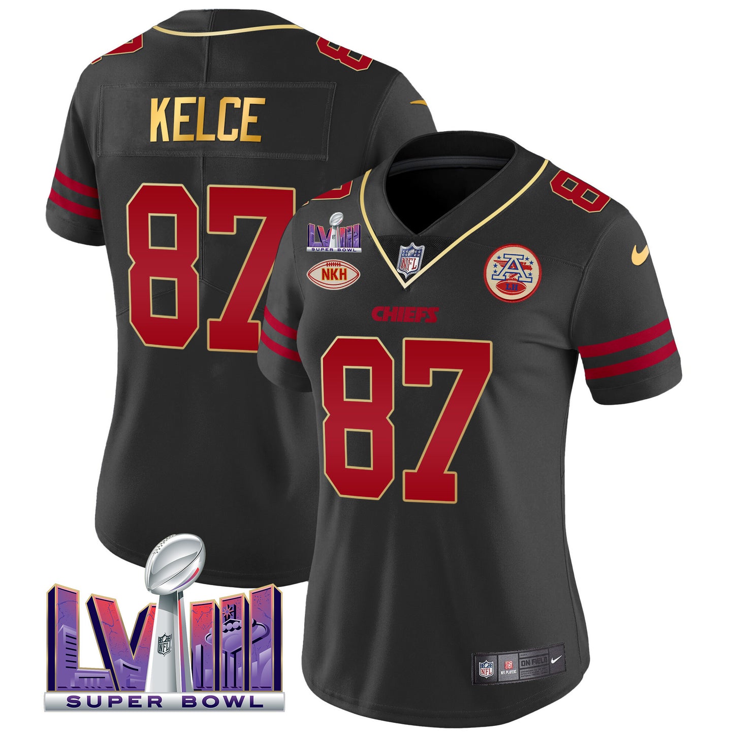 Gold Trim - Travis Kelce