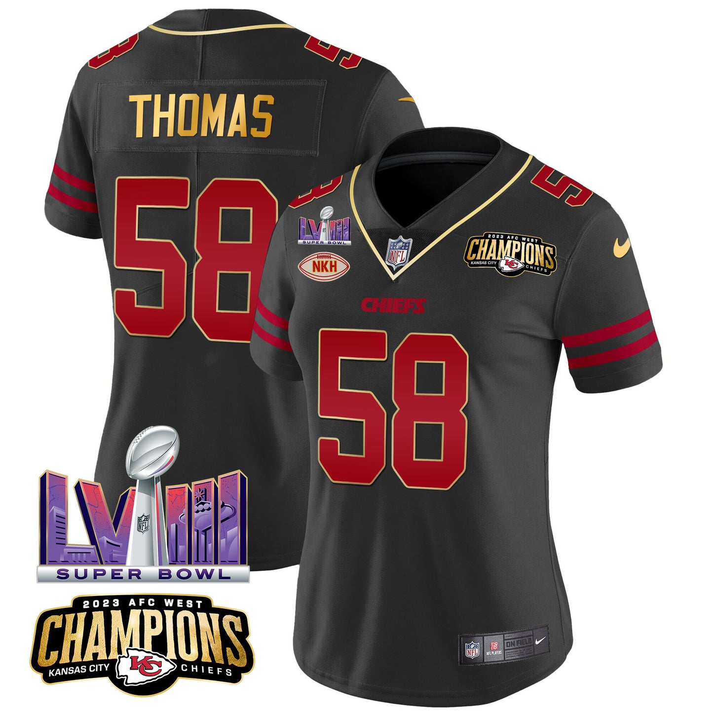 Gold Trim - Derrick Thomas