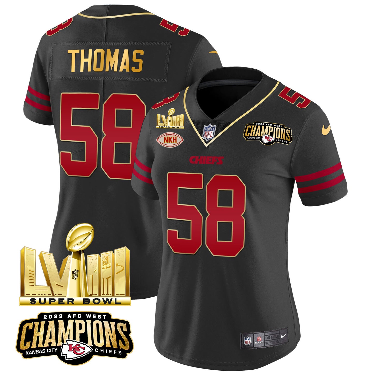 Gold Trim - Derrick Thomas