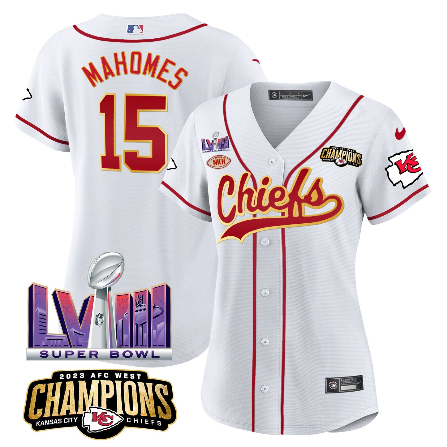 White - Patrick Mahomes