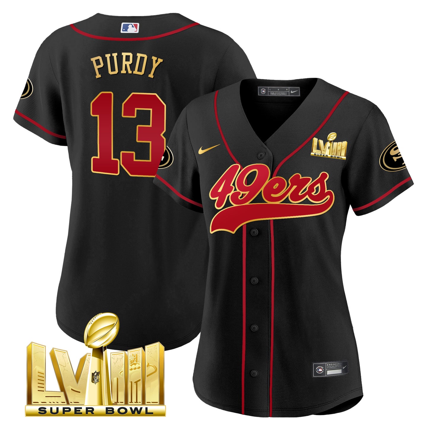 Black Gold Trim - Brock Purdy