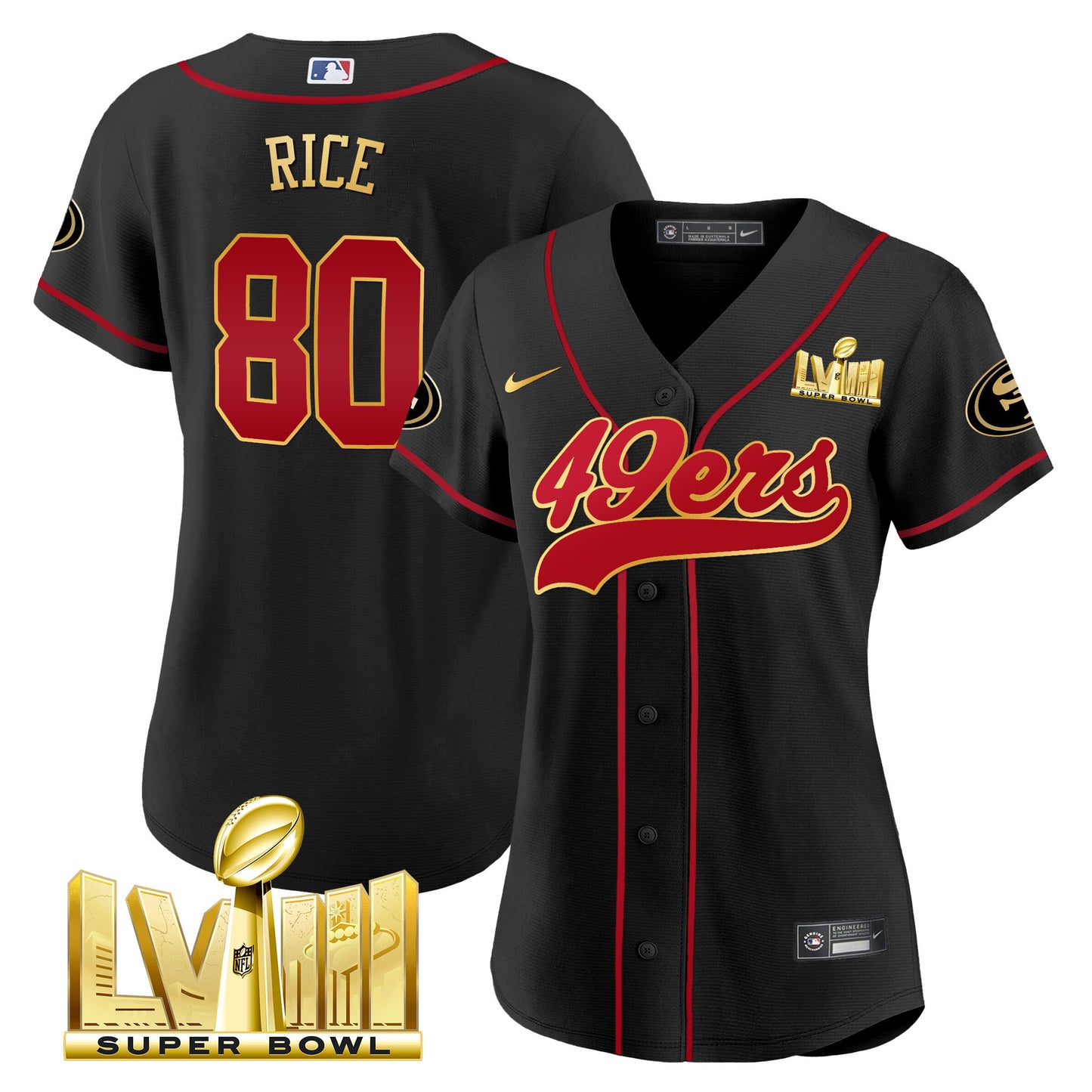 Black Gold Trim - Jerry Rice