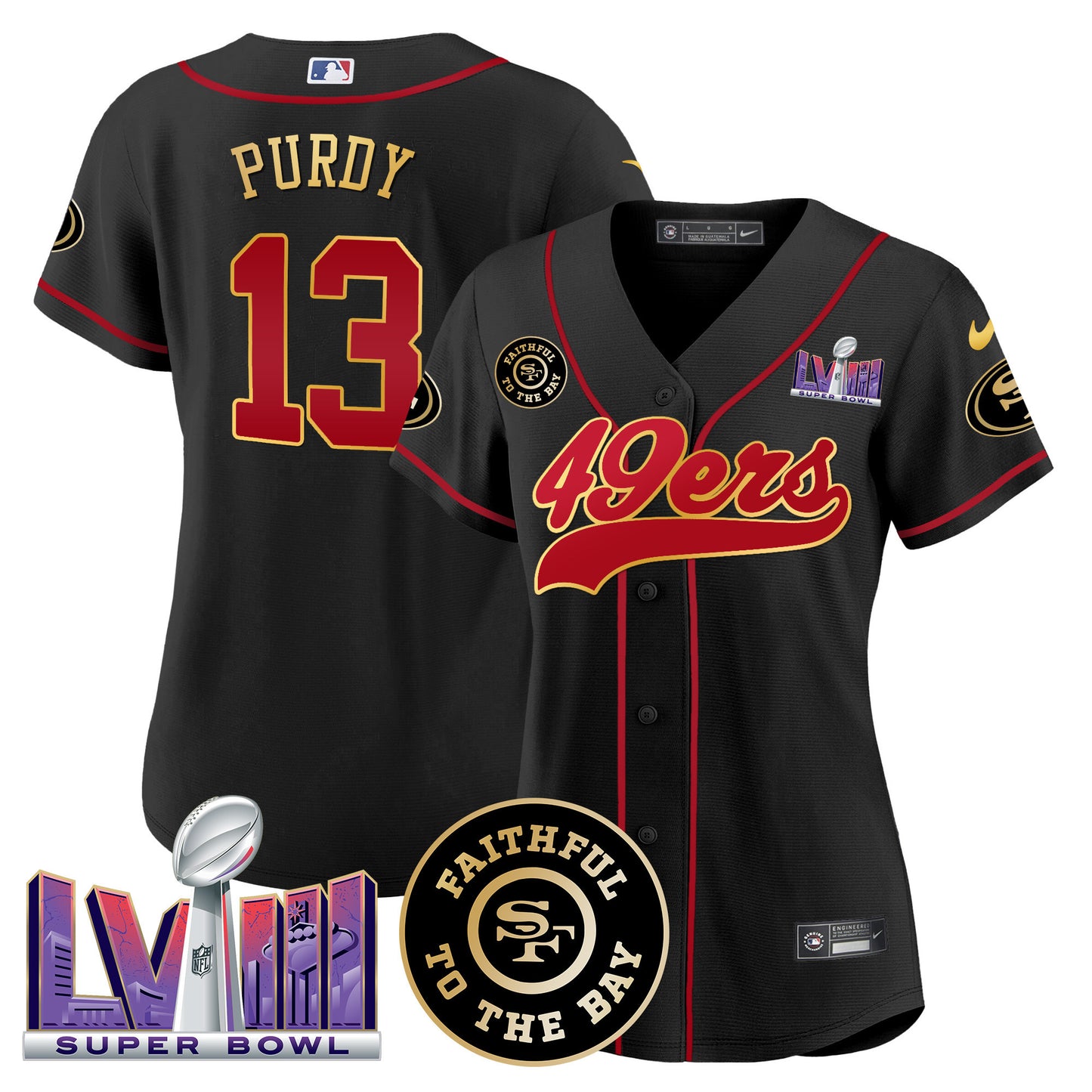 Black Gold Trim - Brock Purdy