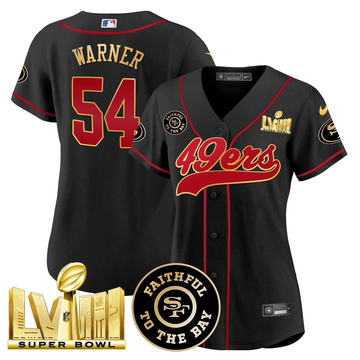 Black Gold Trim - Fred Warner