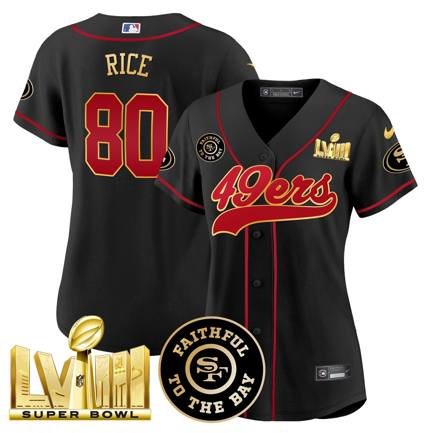 Black Gold Trim - Jerry Rice