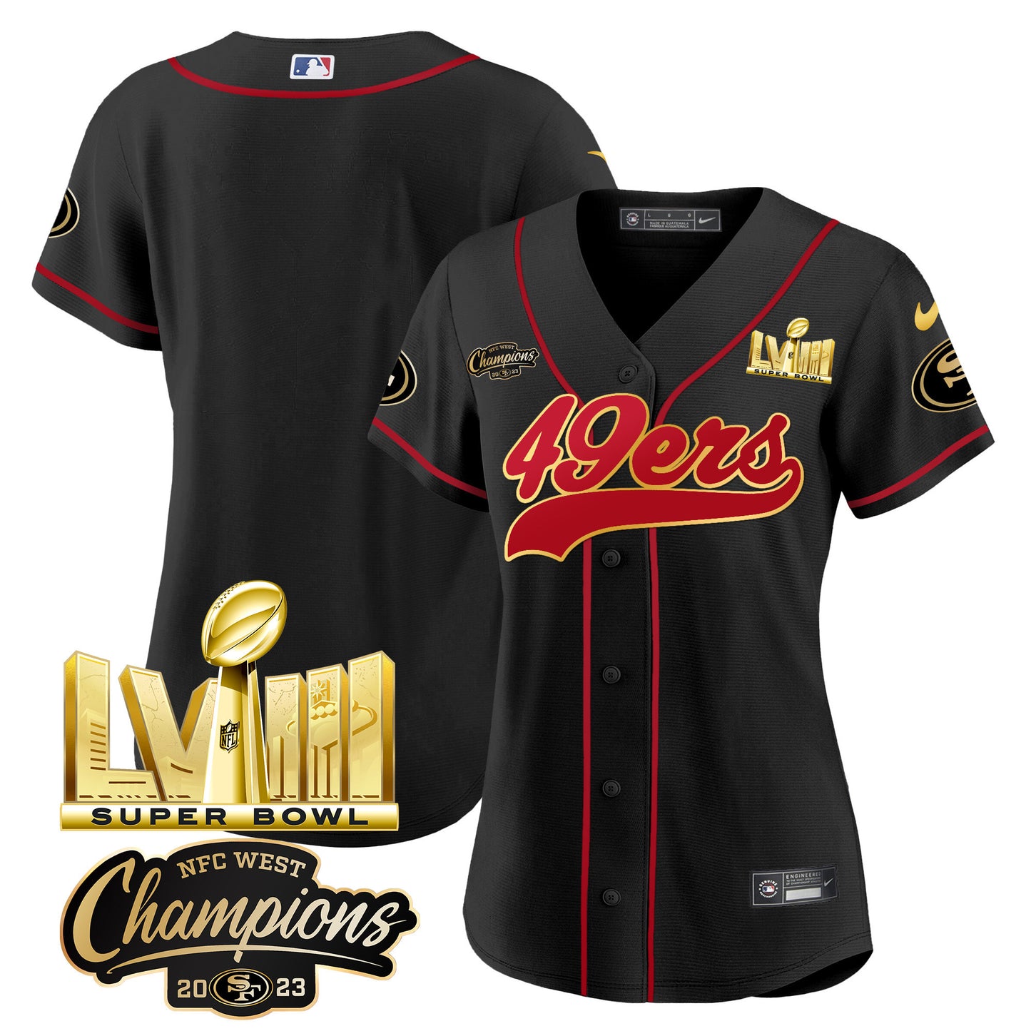 Black Gold Trim - Team