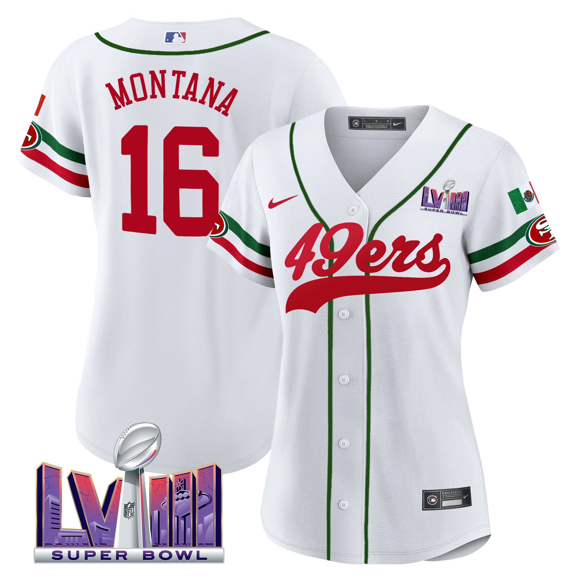 White - Joe Montana