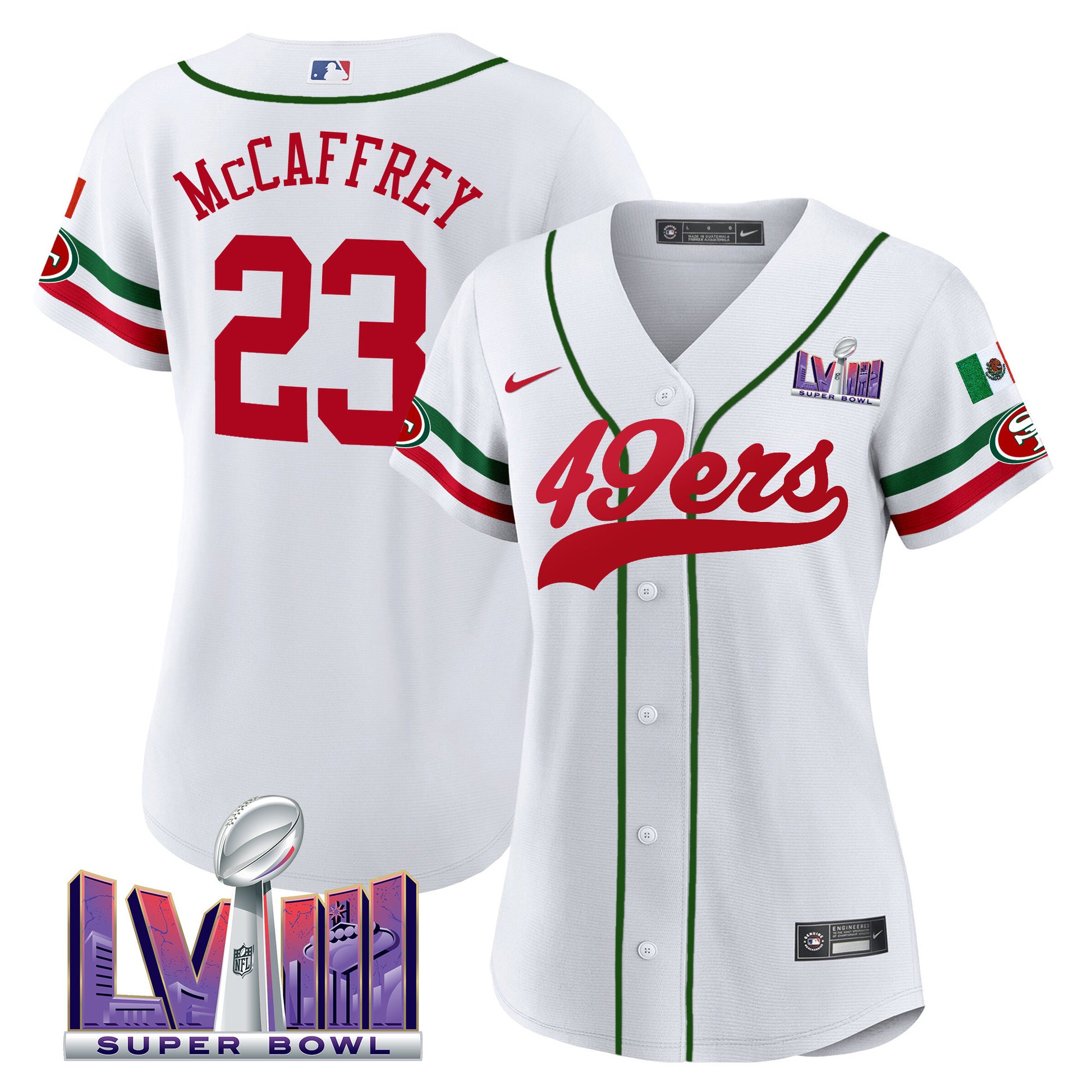 White - Christian McCaffrey