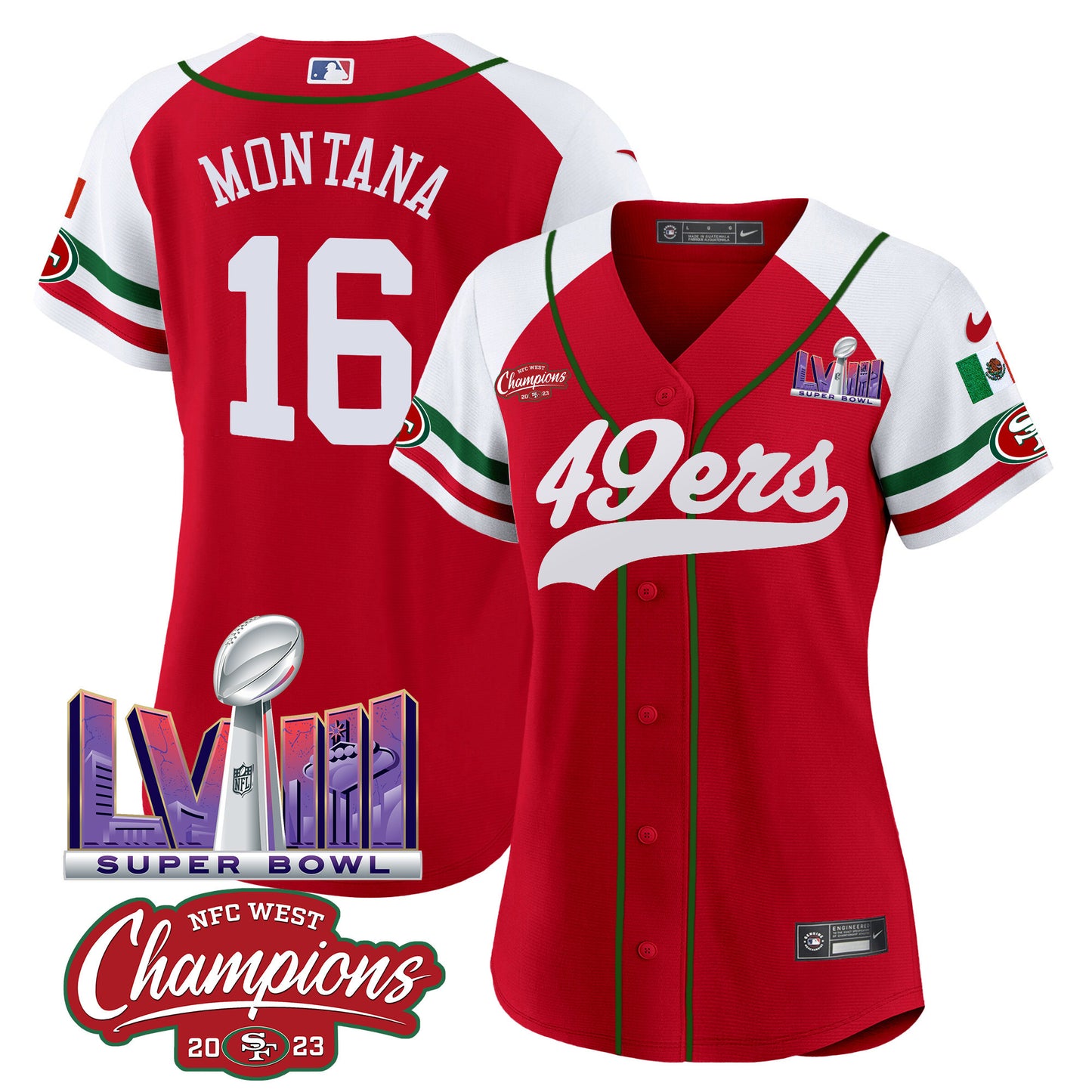 Red Alternate - Joe Montana