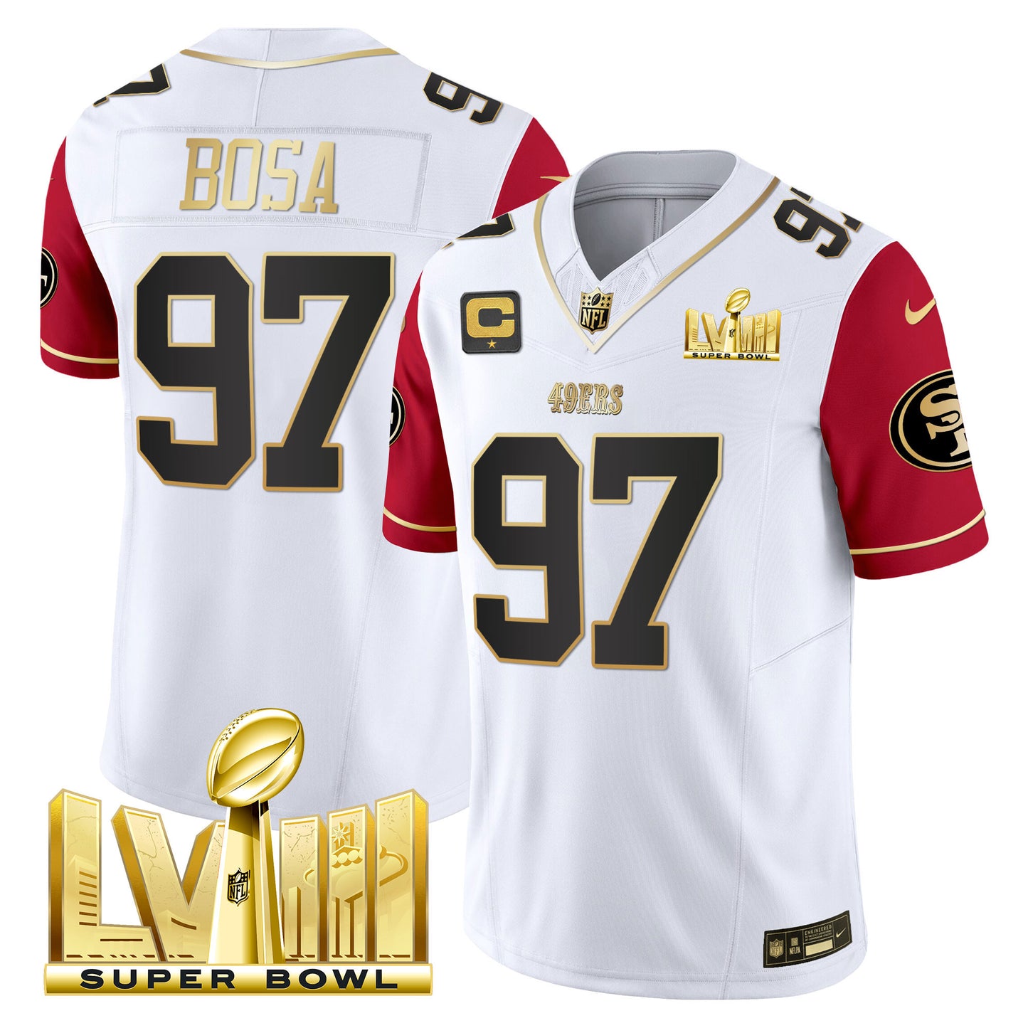 Color Sleeves - Nick Bosa