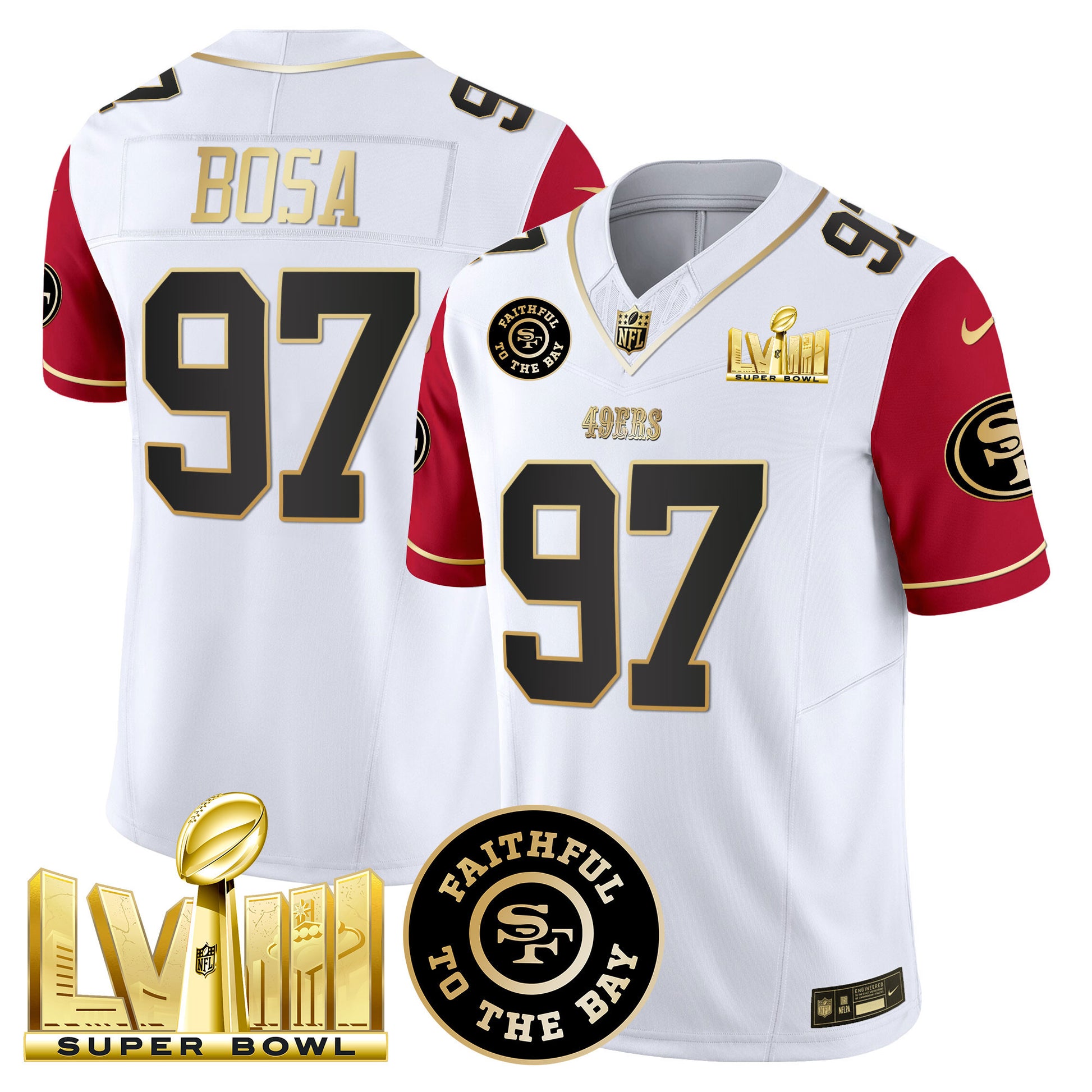 Color Sleeves - Nick Bosa