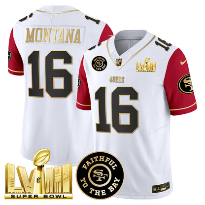 Color Sleeves - Joe Montana