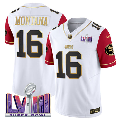Color Sleeves - Joe Montana