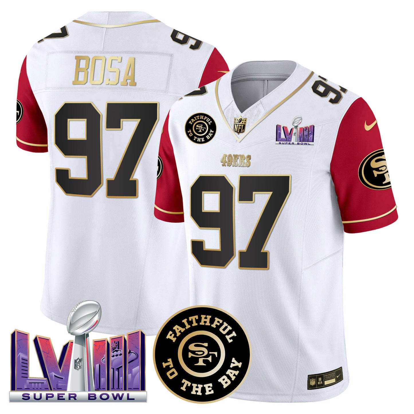 Color Sleeves - Nick Bosa