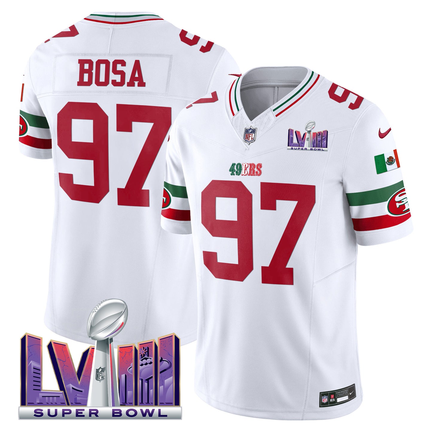White - Nick Bosa