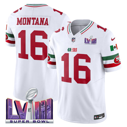 White - Joe Montana
