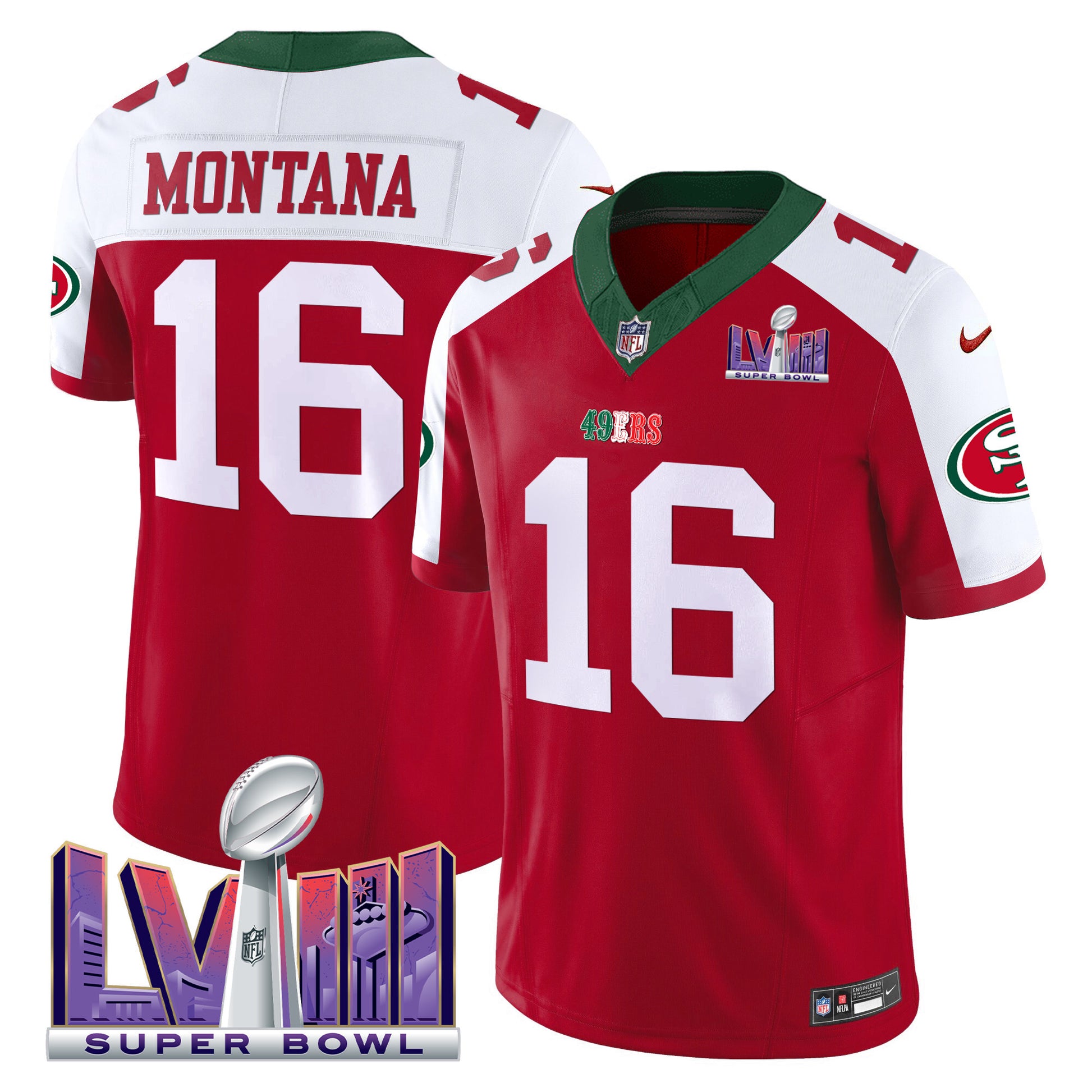 Red Alternate - Joe Montana