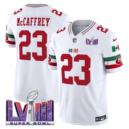 White - Christian McCaffrey