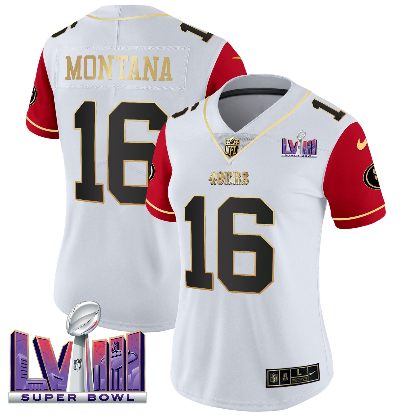 Color Sleeves - Joe Montana