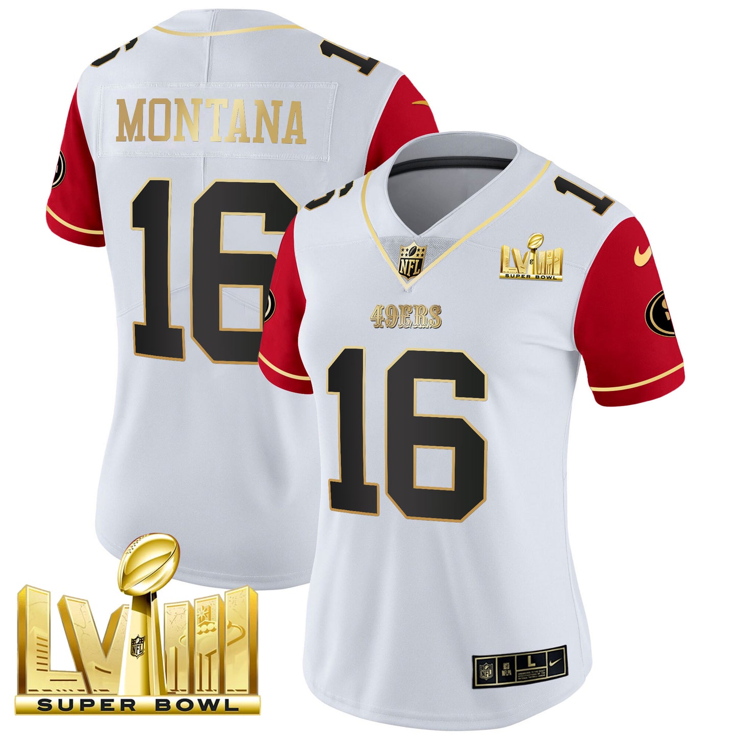 Color Sleeves - Joe Montana