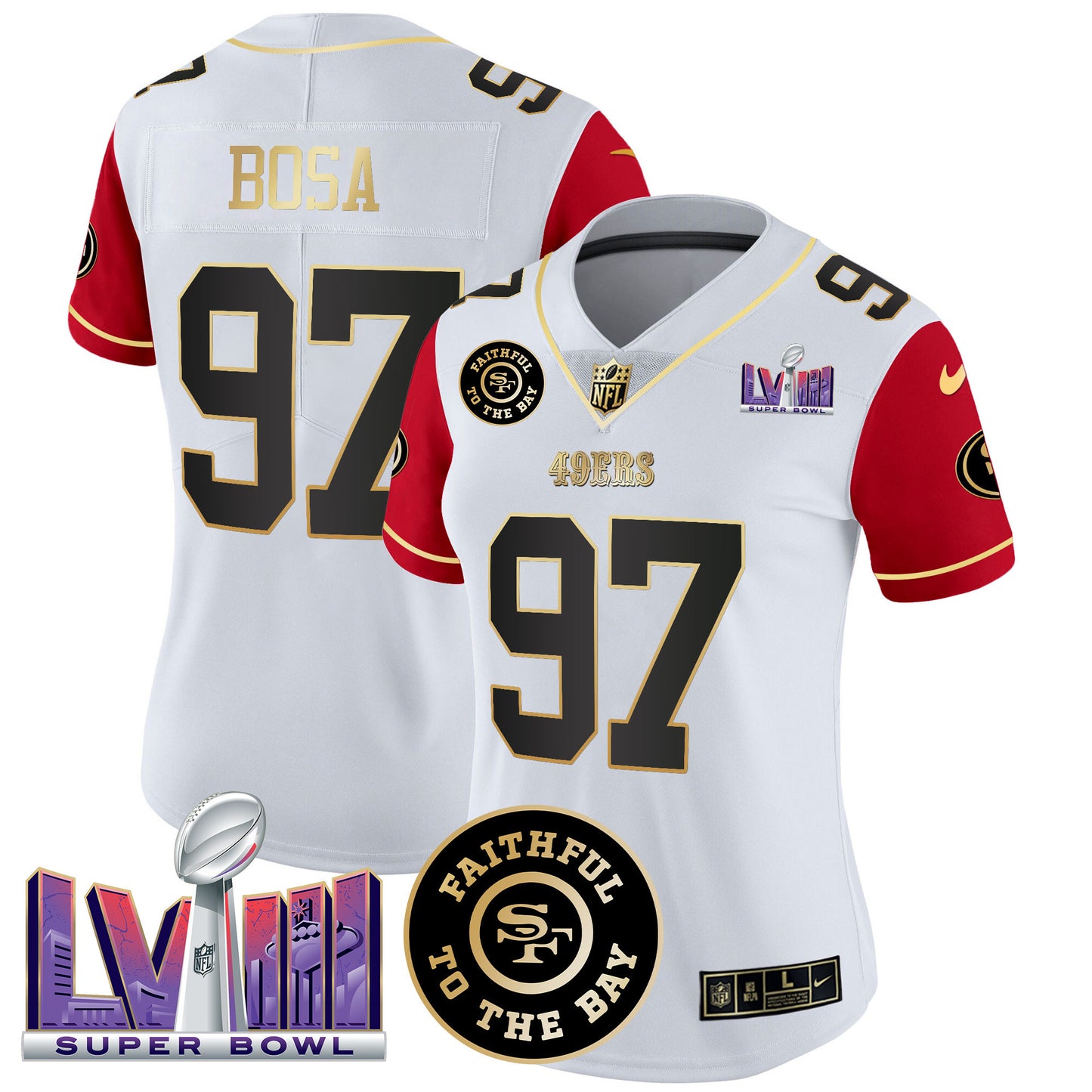 Color Sleeves - Nick Bosa