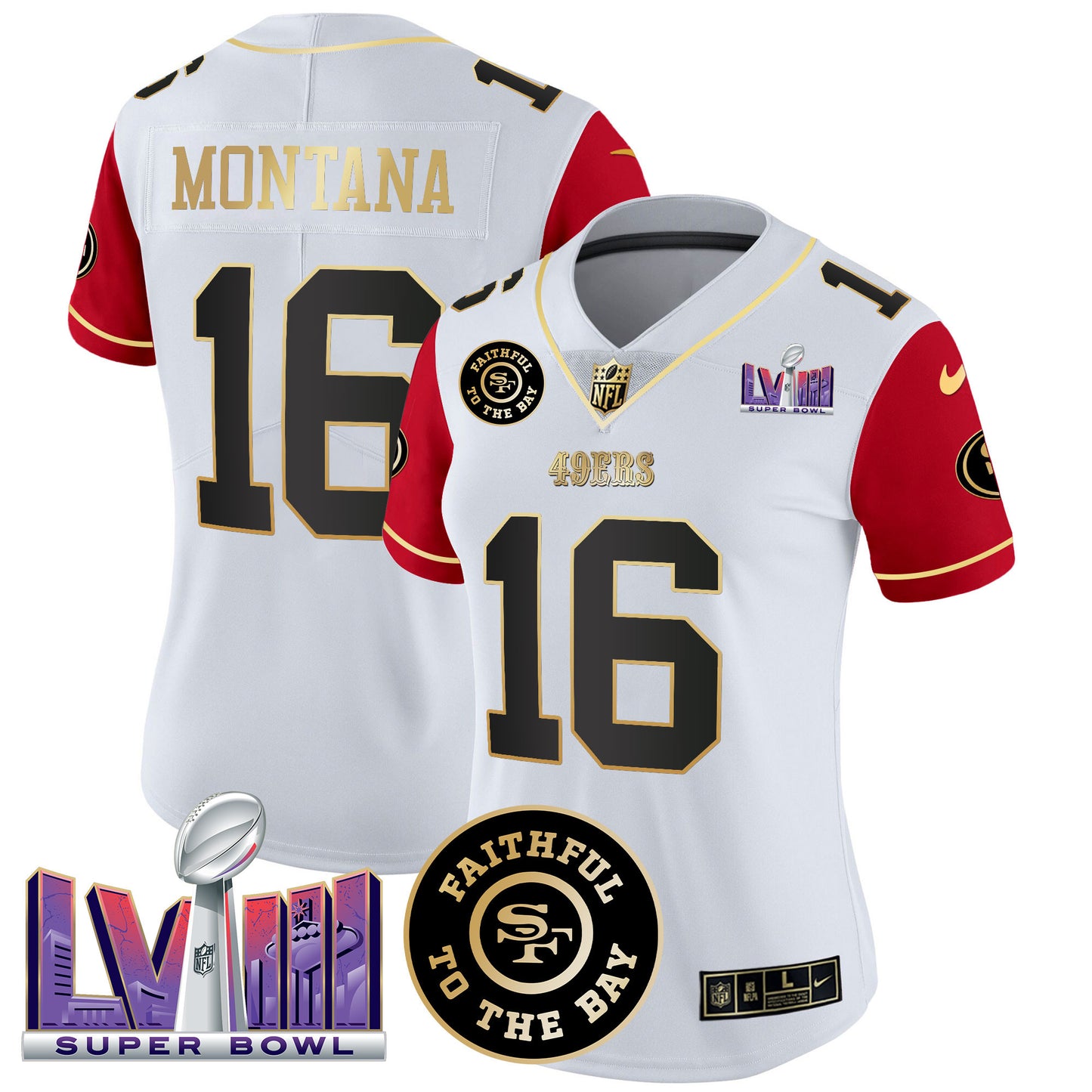Color Sleeves - Joe Montana