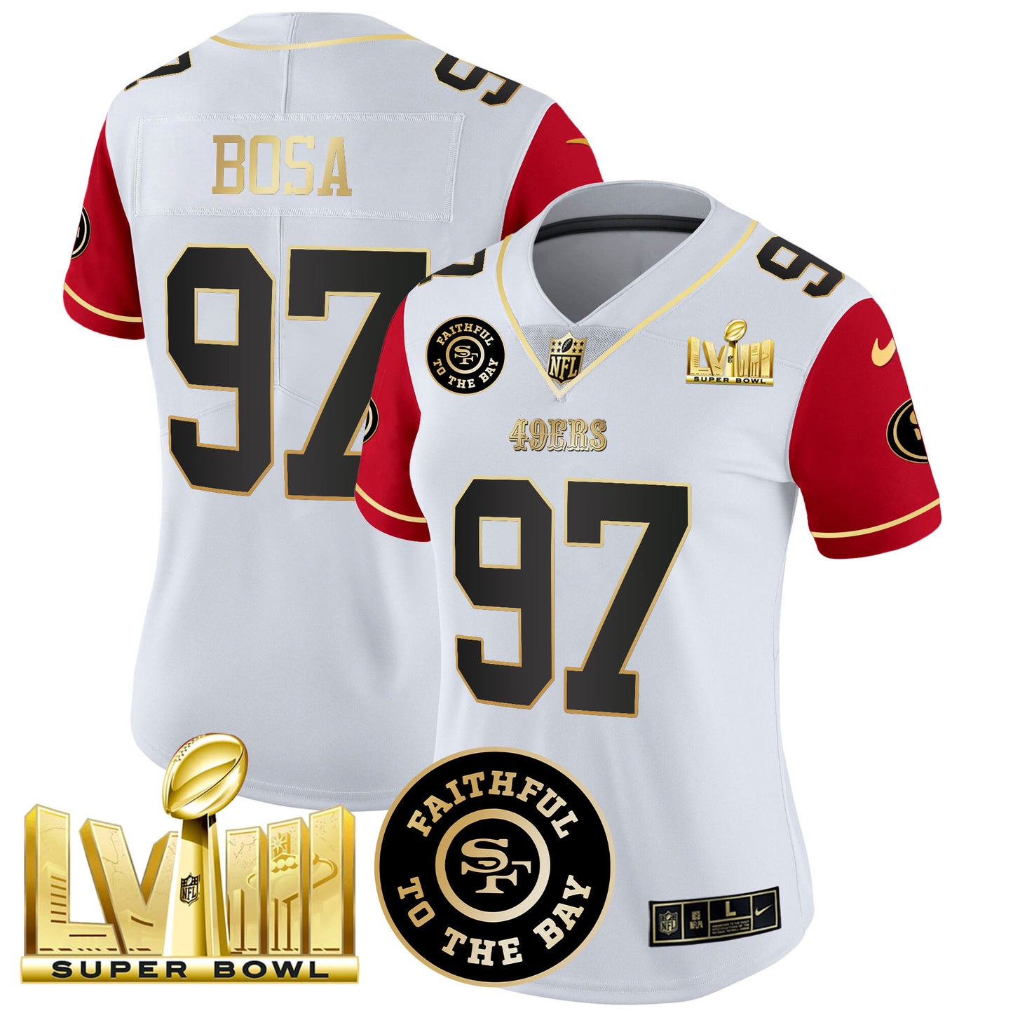 Color Sleeves - Nick Bosa