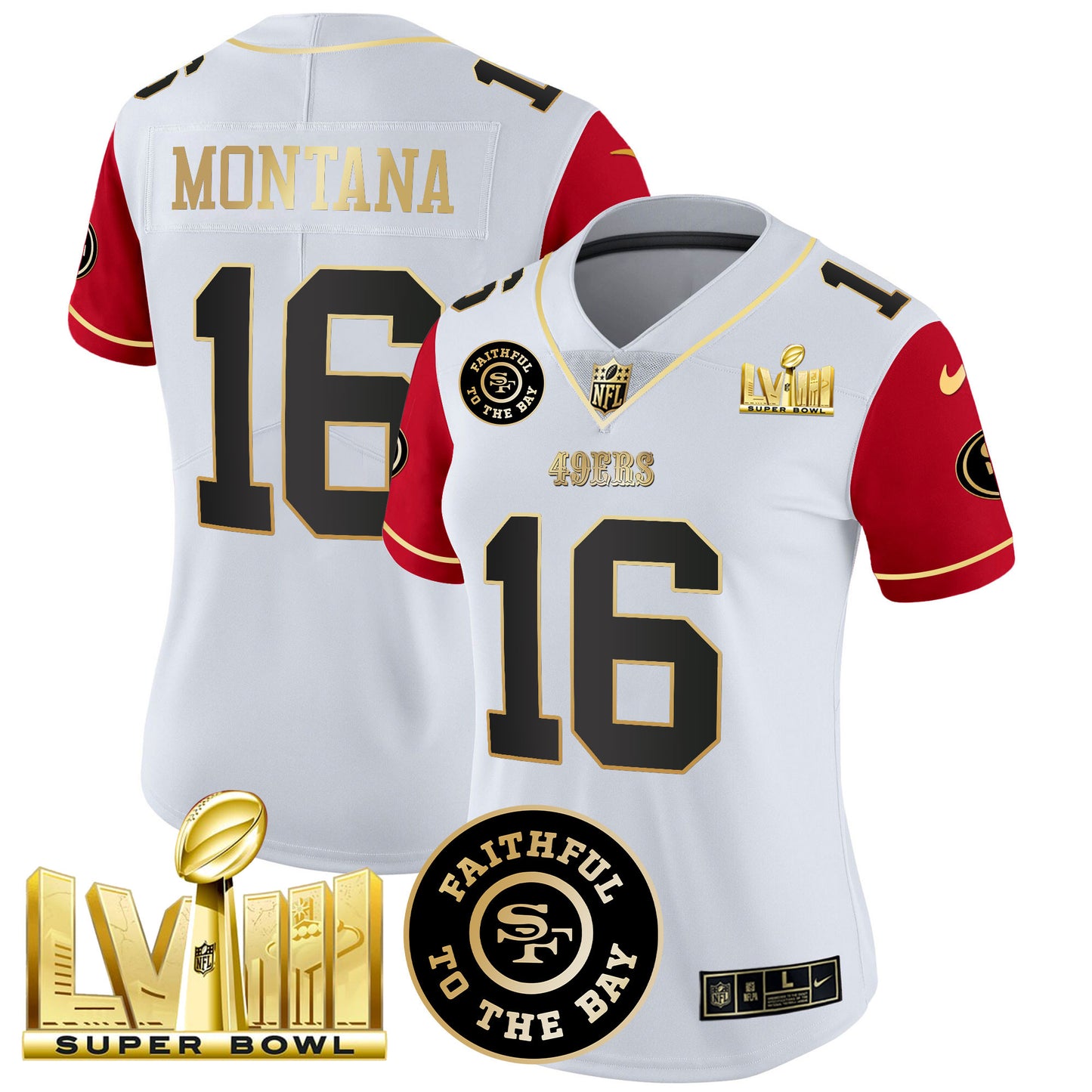 Color Sleeves - Joe Montana