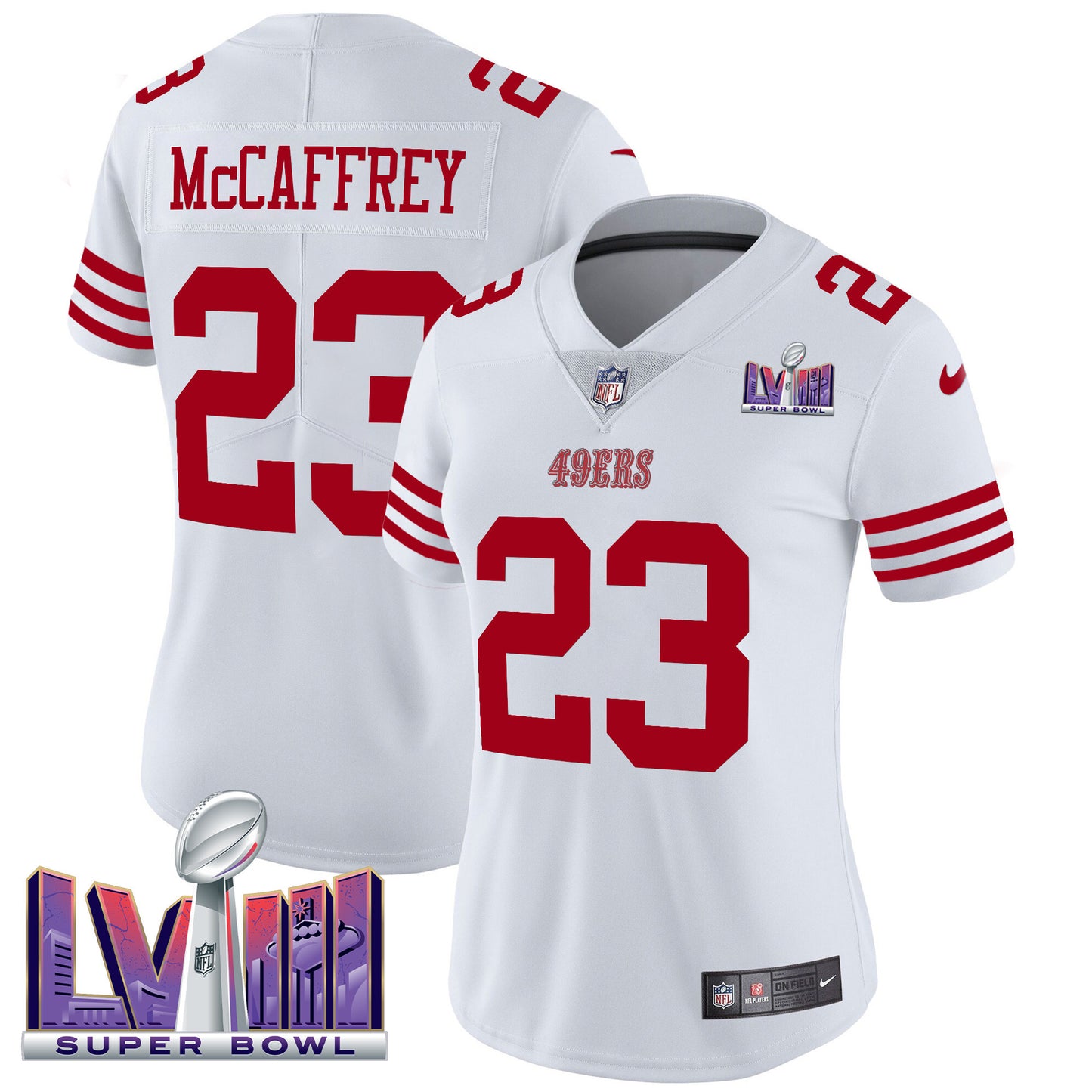 White - Christian McCaffrey