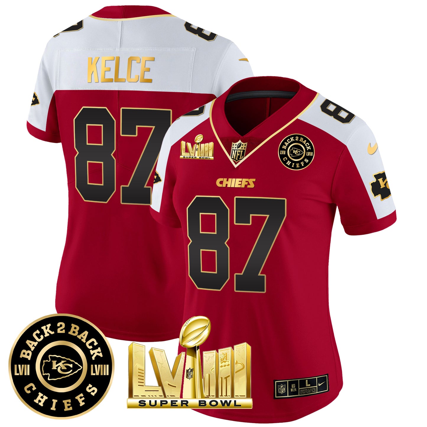 Red Alternate - Travis Kelce