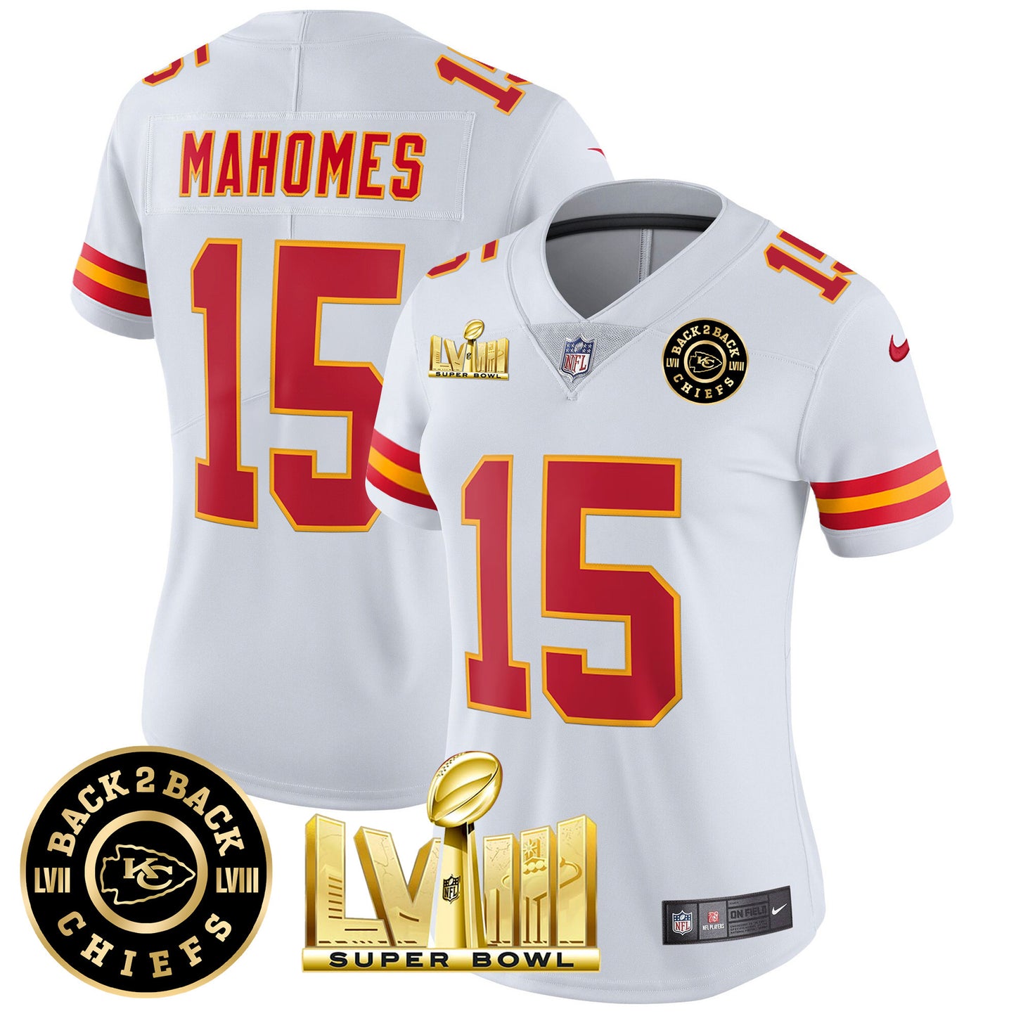White - Patrick Mahomes