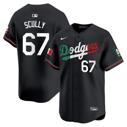 Black Mexico Flag - Vin Scully