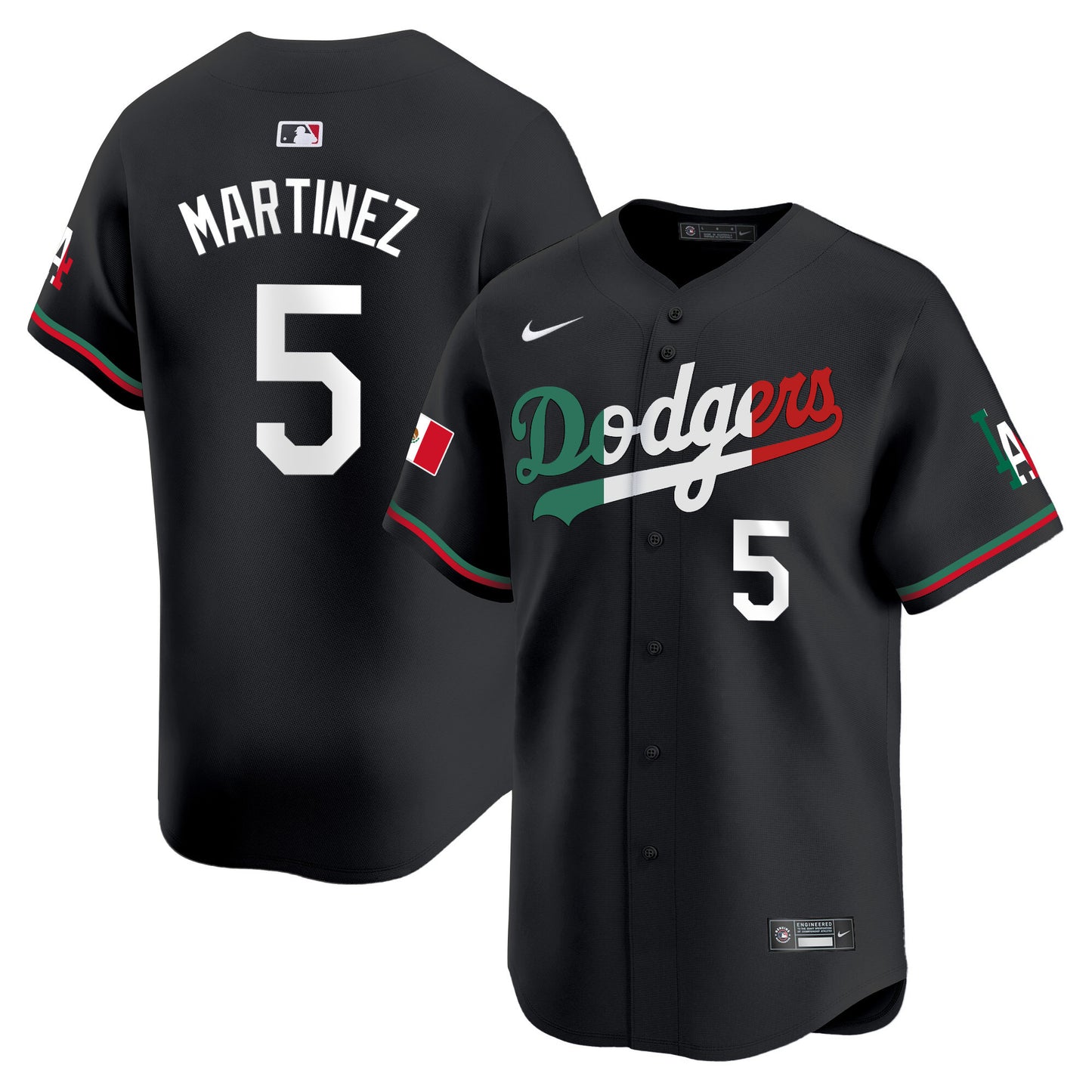 Black Mexico Flag - J.D.Martinez