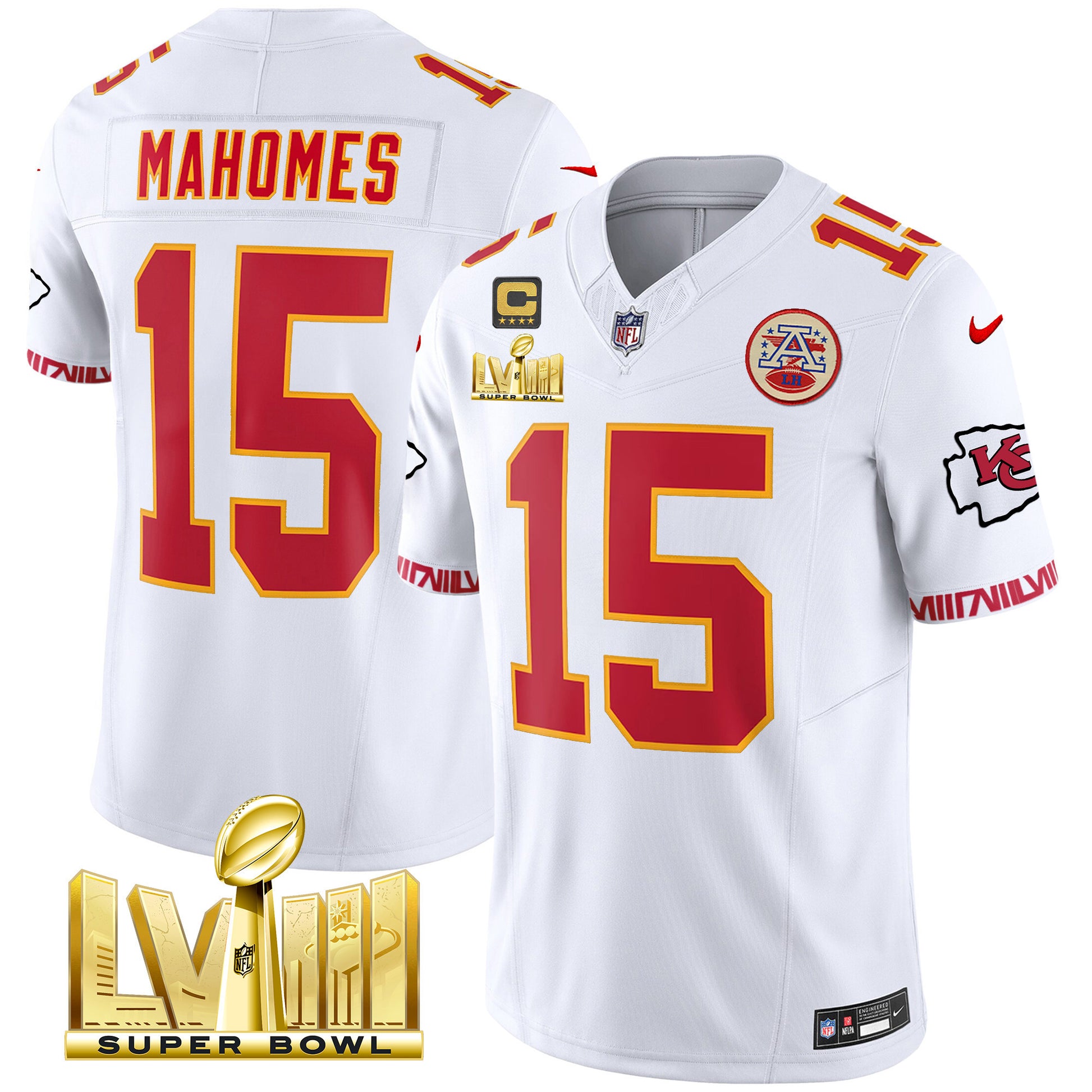 White - Patrick Mahomes