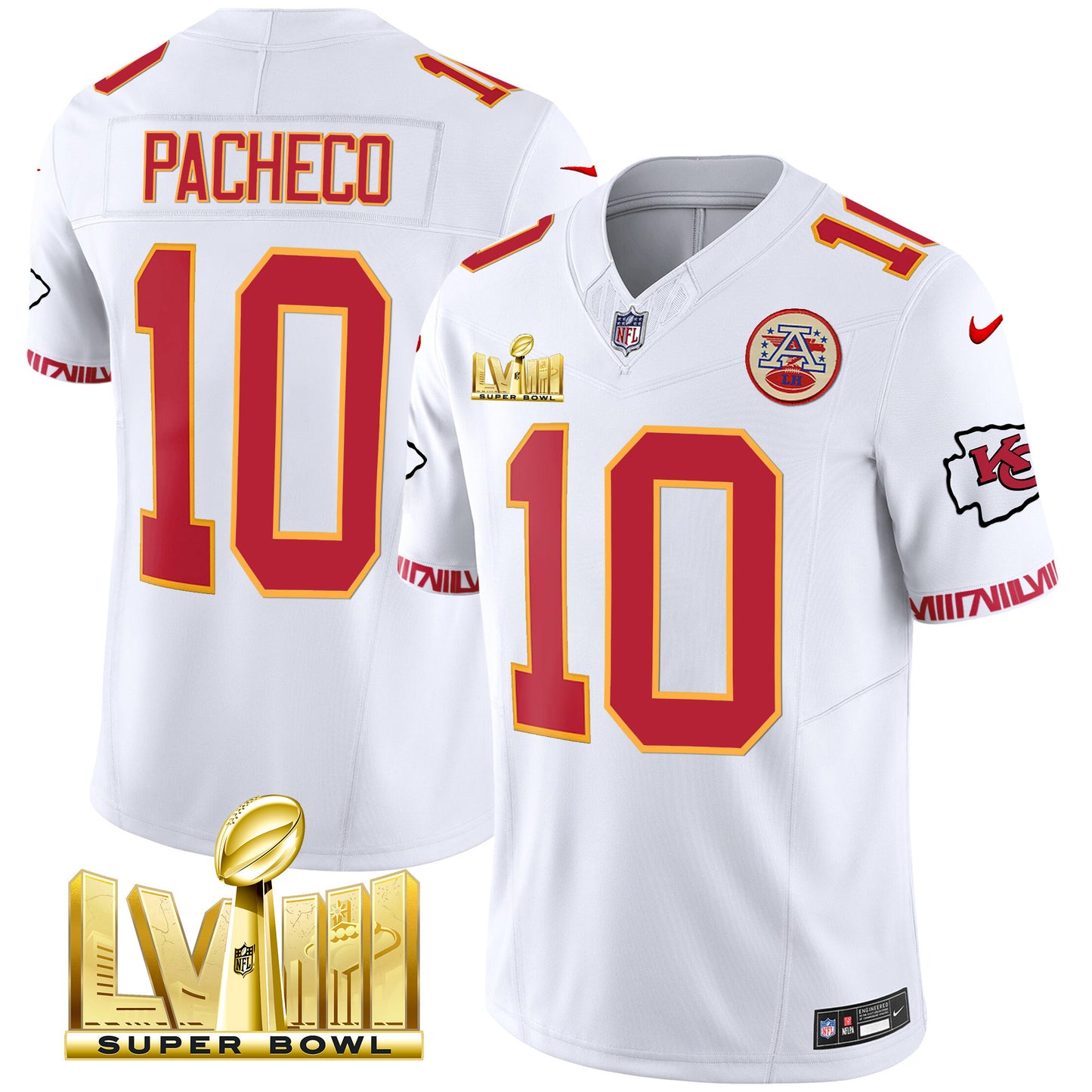 White - Isiah Pacheco