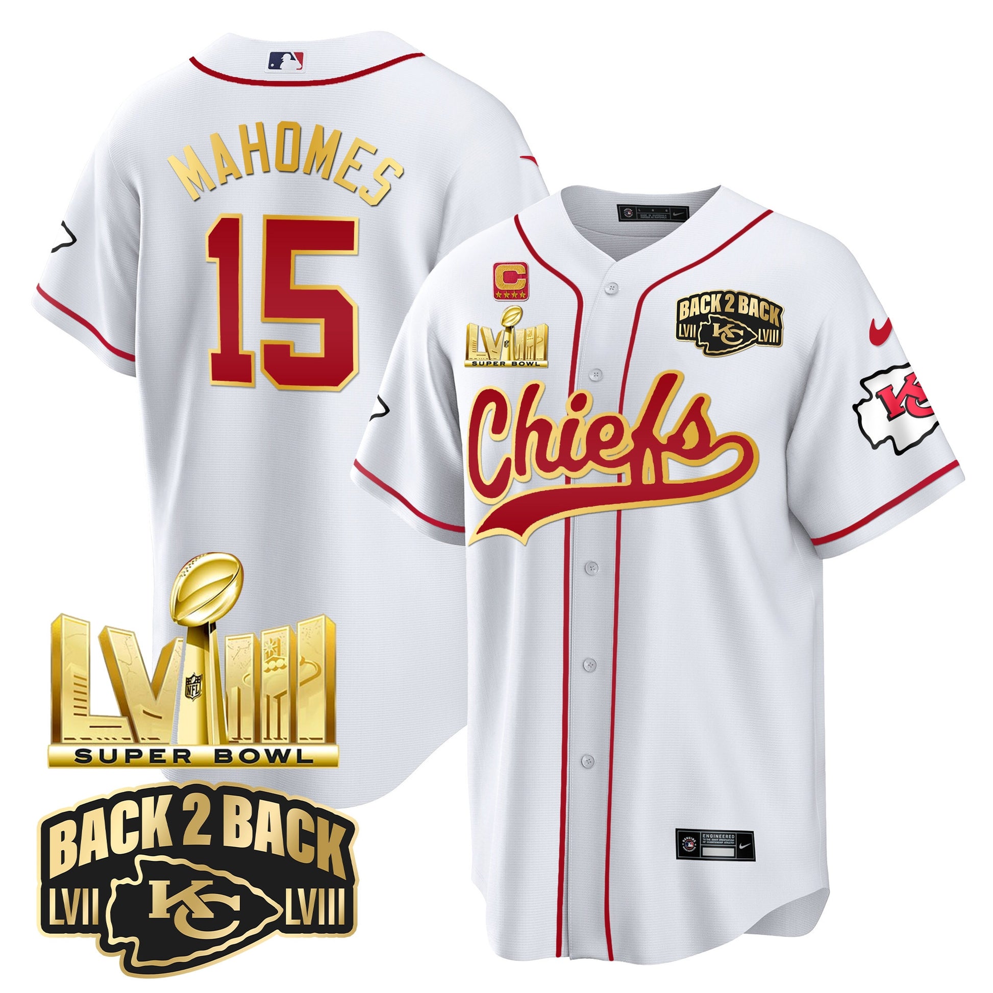White - Patrick Mahomes